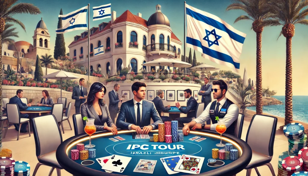 גלו את IPC TOUR: סבב הפוקר הישראלי שמאפשר לשחקנים מהארץ להתחרות בטורנירים חוקיים באירופה, לשלב חופשה מפנקת ולקחת חלק בקהילה מקצועית.