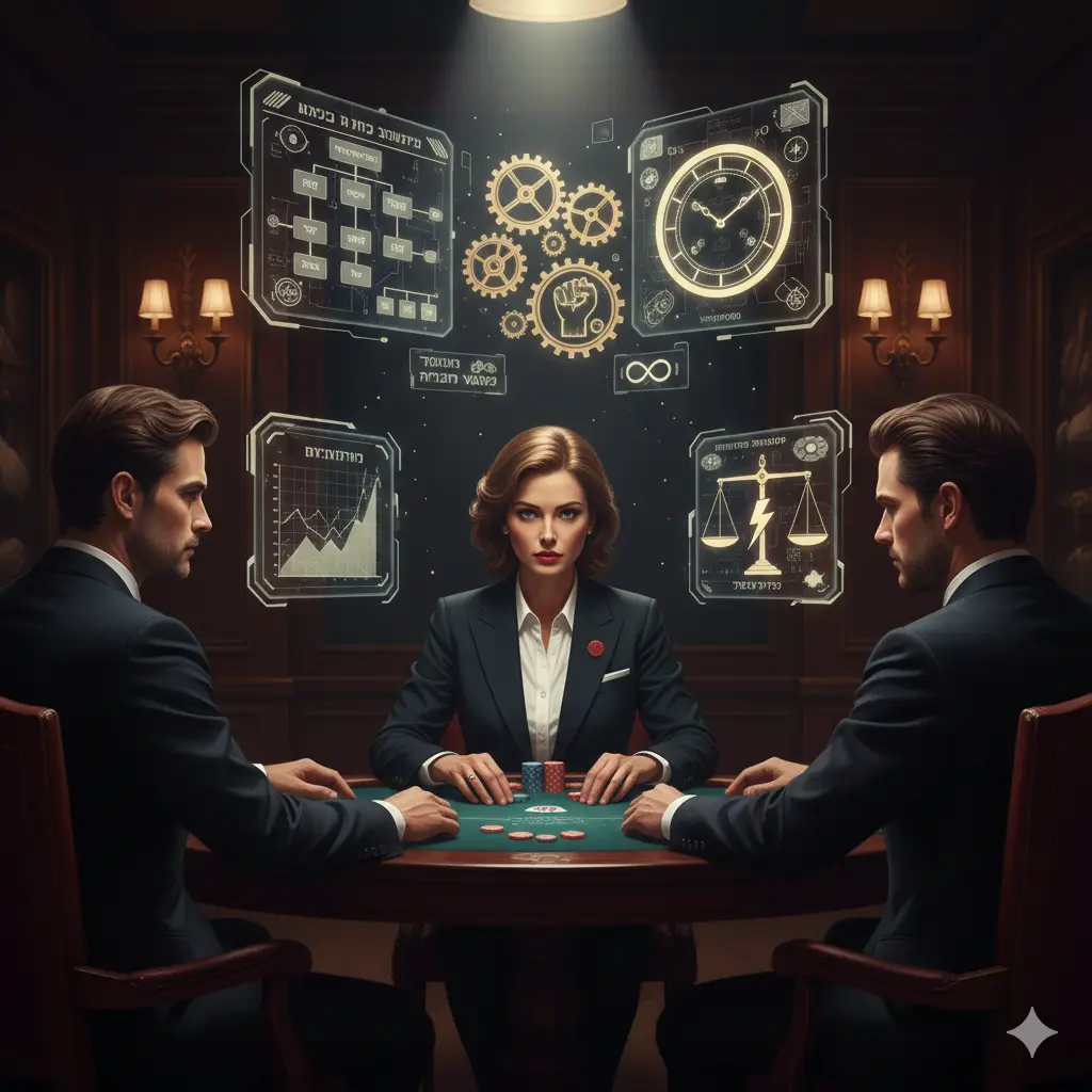 שולחן פוקר רווחי: כתבת עומק על בחירת שולחנות, תוחלת, סינון ידיים, אגרסיביות מדויקת וניהול החלטות לטווח ארוך.