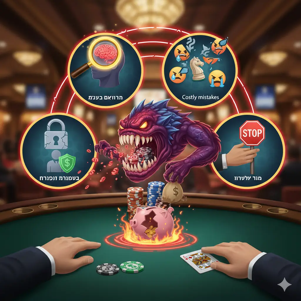 טילט בפוקר הוא הדליפה היקרה ביותר: איך מזהים סימנים מוקדמים, אילו סוגי טילט קיימים, איך בונים שגרה שמונעת הסלמה ומה עושים בזמן אמת כדי לעצור דימום.