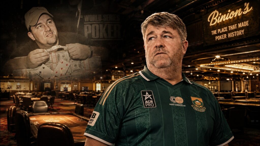 לורי סאסקילהטי שחקן פוקר פיני בשולחן הגמר של WSOP 2026